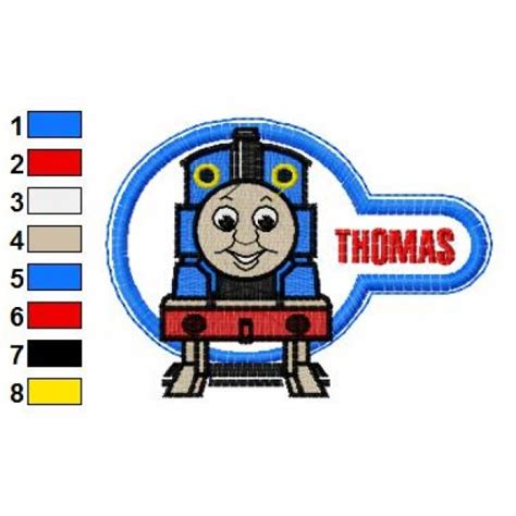 Thomas The Train Henry Embroidery Design 03