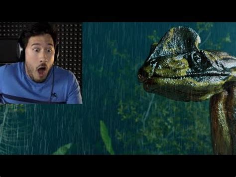 Markiplier React Denis Nedry Dead By Dilophosaurus Novel Jurassic Park