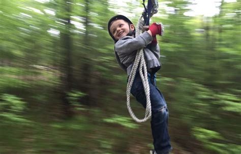 Kids Zipline Tours Northwoods Zipline