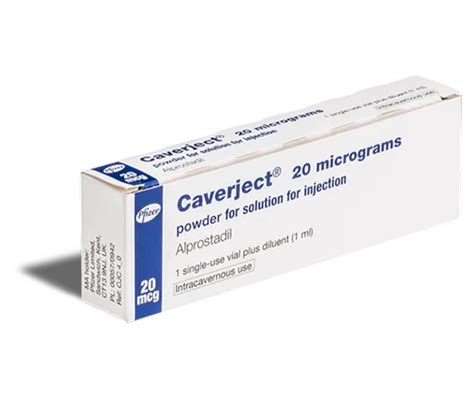 Caverject Alprostadil 10mcg Injection, 20 mcg at Rs 4500/vial in New Delhi | ID: 2850836357691