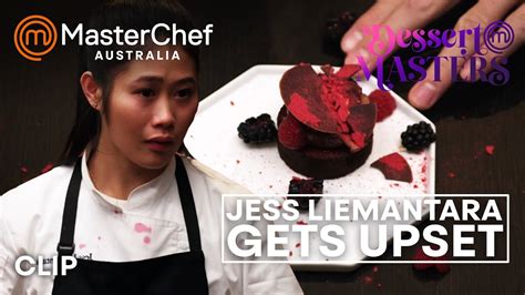 Jess Liemantara Cries MasterChef Australia Dessert Masters