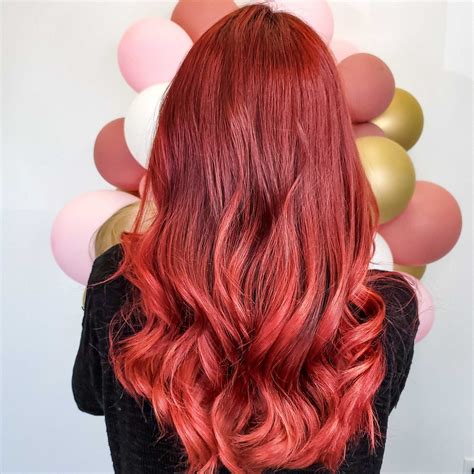 Ruby Red Hair Dye Color Ideas