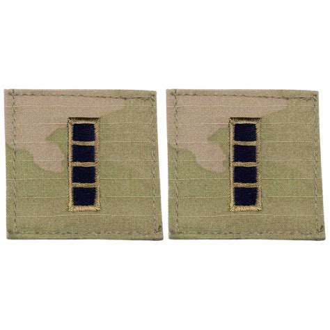 Cw4 Chief Warrant Officer 4 Army Rank Ocp Patch 2x2 With Hook Fastener