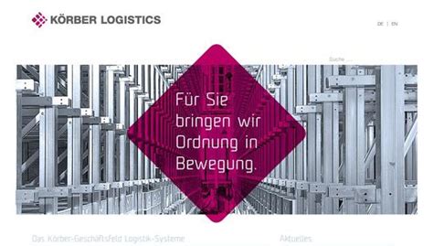 Körber Logistik-Systeme komplettiert die Geschäftsführung, Körber ...