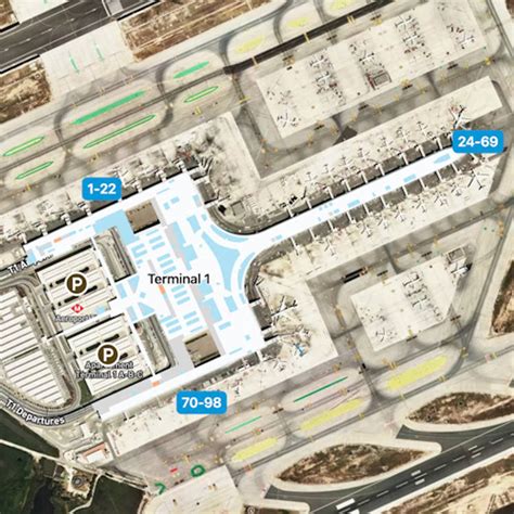 Barcelona Airport Map Guide To BCN S Terminals