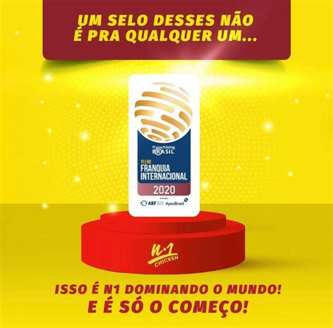 N Chicken Recebe Certificado De Franquia Internacional Da Abf Mapa