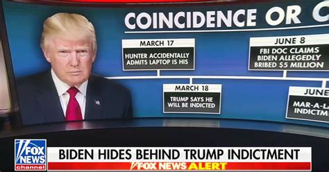 Fox Host Says Trump Indictments Coordinated To Protect Biden