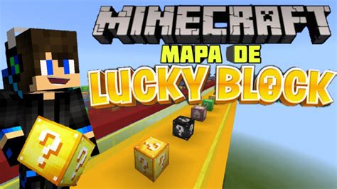 Descarga Mapa De Carreras De Luky Blocks Para Minecraft Poket Edition 1