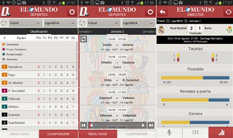 Todos Los Resultados Deportivos Al Minuto En Su Bolsillo Con Elmundo
