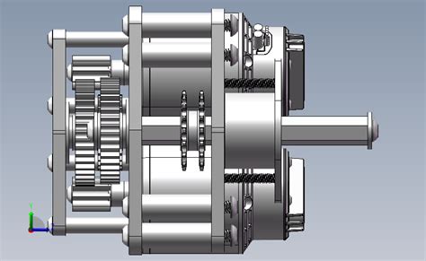 翻转齿轮箱 Solidworks 2010 模型图纸下载 懒石网