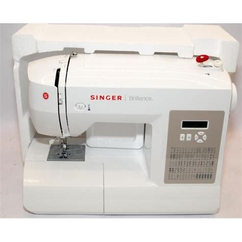 Singer Brilliance Sewing Machine Complete And Boxed