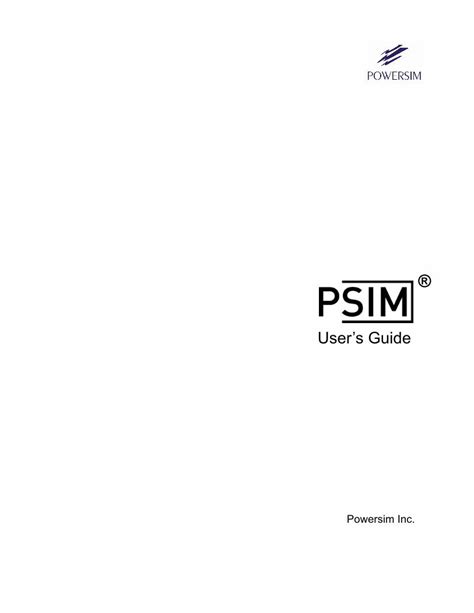 PDF PSIM User Manual PSIM Software2 7 4 3 Including Subcircuits In