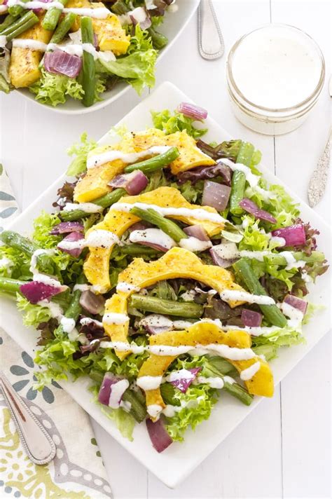 Roasted Squash and Green Bean Salad - Recipe Runner