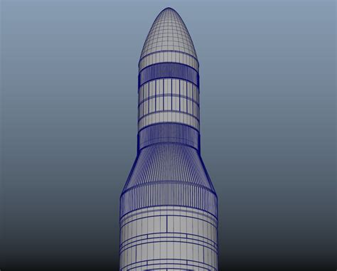 Apollo XIII rocket 3D Model $19 - .ma .obj .unknown - Free3D