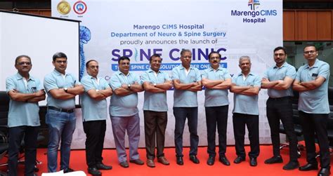 Marengo Cims Hospital Ahmedabad Launches The Spineclinic With One Of