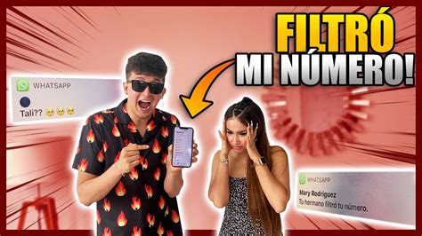 Hotspanish Filtra Mi N Mero En Su Video No Paran De Llamarme Youtube