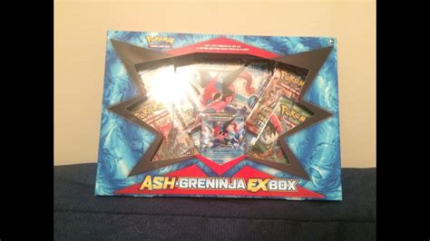 Pokemon Ash Greninja EX Box Opening YouTube