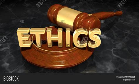 Ethics Law Concept 3D Image & Photo (Free Trial) | Bigstock