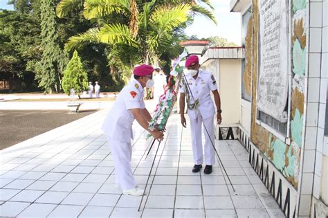 Peringati Hari Dharma Samudera Danlantamal Viii Pimpin Ziarah Di Tmp