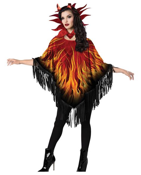 Devil Poncho Costume Set Order Online Now 🎃 Karneval Universe