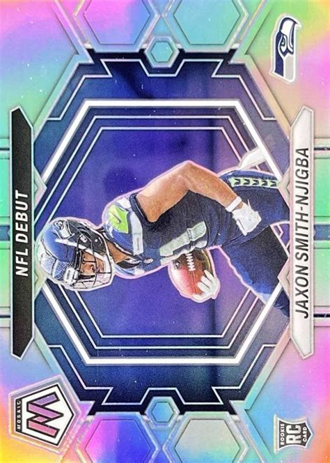 Jaxon Smith Njigba Mosaic Nd Nfl Debut Silver Price Guide