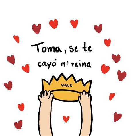 Para Mi Reina Valentina Crown Drawing Cute Quotes Cute Notes