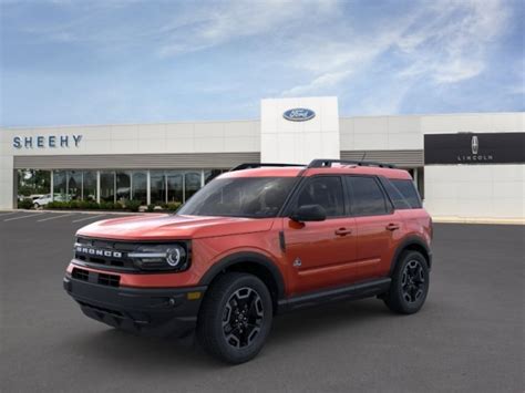 New 2023 Ford Bronco Sport Outer Banks 5 Door Suv Suv And Crossovers In Warrenton Crd88160