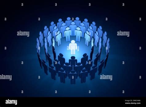 International Environmental Conference Symbolic Figures Of People