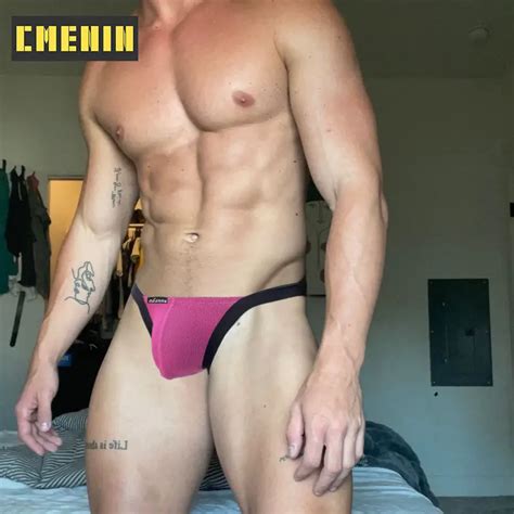 Cmenin Cotton Quick Dry Gay Sexy Men S Panties Briefs Men Underpants Hot Slip Jockstrap