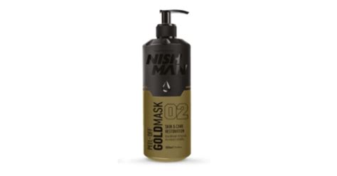 Nish Man Peel-Off arany arcmaszk 200ml - BARBERdepo Online Áruház