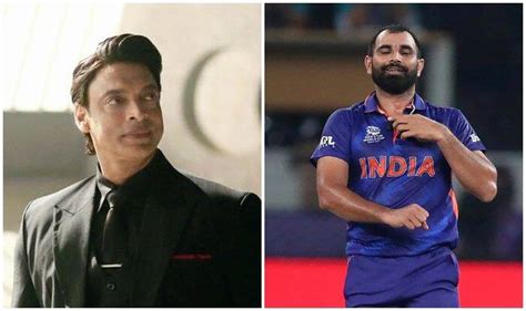 Ind Vs Pak T20 WC Shoaib Akhtar Defends Mohammed Shami Following