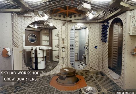 Internal Arrangement Of The Skylab Orbital Workshop Nasa Marshall