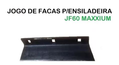 Jogo De Facas P Ensiladeira Jf60 Maxxium Frete grátis