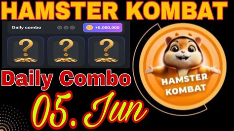 Jun Hamster Kombat Daily Combo Claim Million Coin Daily