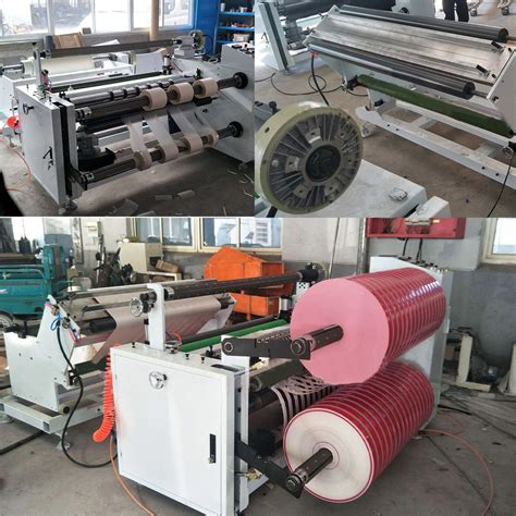 Automatic Adhesive Tape Slitting Machine Pe Protective Film Slitter