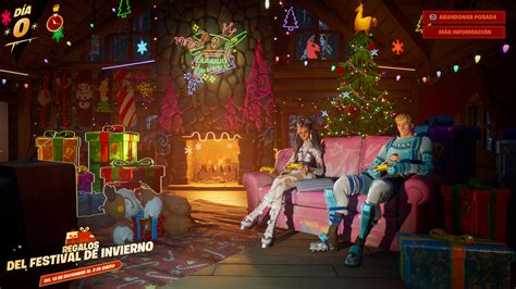 Fortnite Todos Los Regalos Del Festival De Invierno Qu Paquetes Abrir