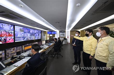 한국공항공사 윤형중 신임 사장 제주국제공항 현장점검 연합뉴스