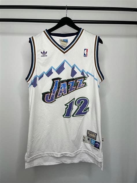 Adidas Utah Jazz John Stockton Hardwood Classic Grailed