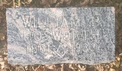 William Birdsie Bosworth 1861 1933 Mémorial Find a Grave