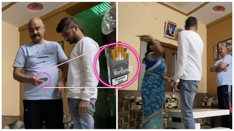 Cigarette Prank Gone Extremely Wrong Mummy Nai Bohot Mara