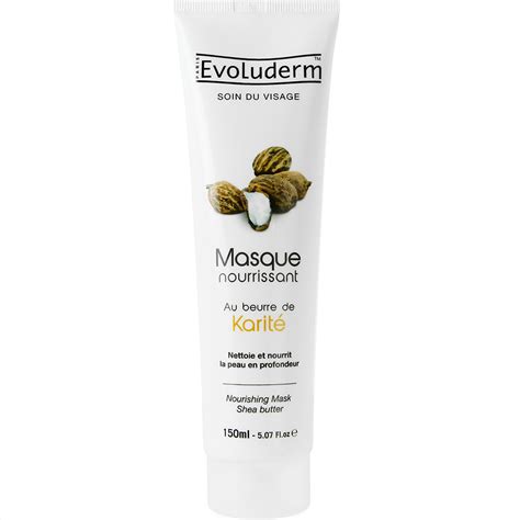 Masque nourrissant au beurre de karité EVOLUDERM SAGA Cosmetics