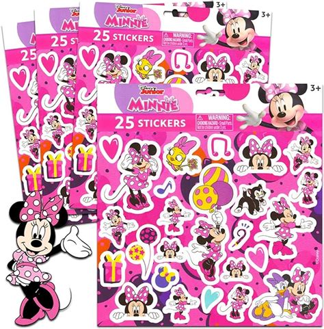 Amazon Disney Minnie Mouse Stickers Pack Disney Minnie