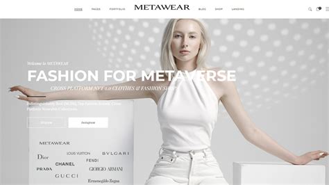 Main Home Metawear Fashion For Metaverse