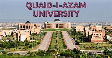 Quaid-i-Azam University (QAU): Rankings, Fees & Admissions