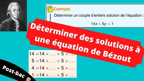 D Terminer Une Solution Particuli Re Une Quation De B Zout