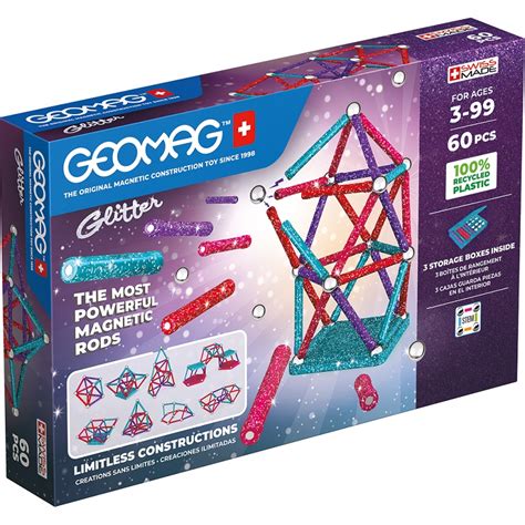 Geomag Glitter Recycled Klocki Magnetyczne Allegro Pl