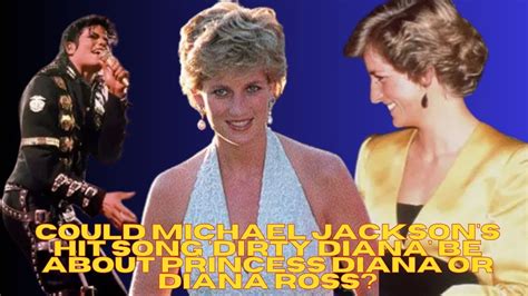 Could Michael Jackson S Hit Song Dirty Diana Be About Princess Diana