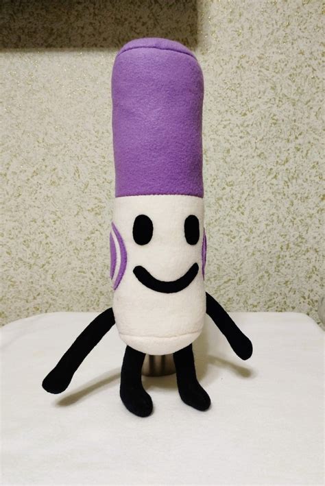 Marker Plush Bfdi Insanity From Battle for BFB and the Power of Two Plush Toy IDFB TPOT - Etsy UK