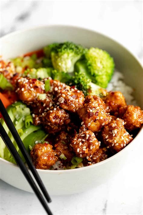 Chili Garlic Crispy Tofu Eat With Clarity