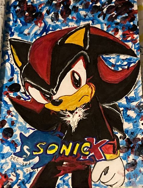 Shadow the hedgehog fan art by shadow45790 on DeviantArt